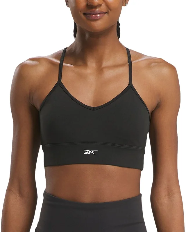 High-end Fashion Reebok Train Tri-Back Bra