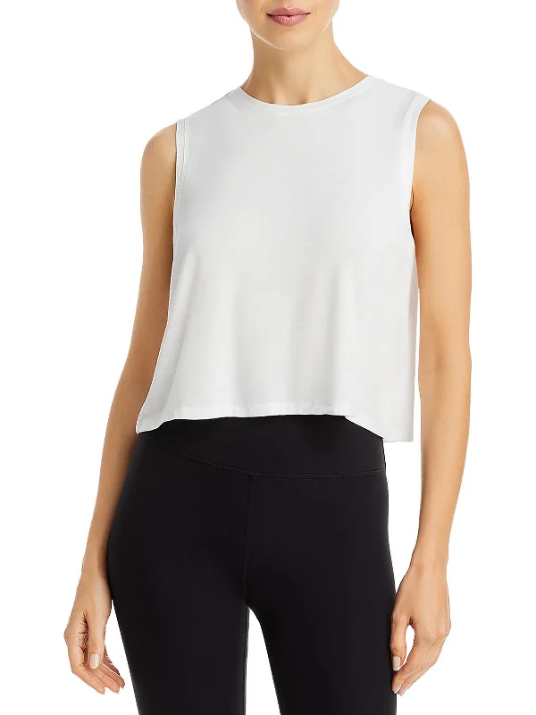 Modern Tailoring Womens Cropped Workout Tank Top